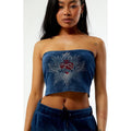 Playboy Women's By PacSun Velour Tube Top T-Shirts, Hoodie, Sweatshirt | GrindPrints.com