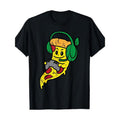 Player Pizza video game Fun food 100% cotton T-shirt Made in USA Hoodie, Sweatshirt | GrindPrints.com