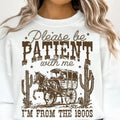 Please Be Patient with Me  DTF Transfers - THIS IS NOT A SHIRT Hoodie, Sweatshirt | GrindPrints.com
