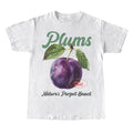 Plums Retro Graphic T Shirt, Vintage 90s Sweet Fruits Shirt, Vintage Label Commercial Tee, Cute Unisex T-shirt, y2k,...