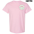 Pocket Size - Happy Daisy Happy Face Gildan Short Sleeve T-Shirt 'NLB' Hoodie, Sweatshirt | GrindPrints.com
