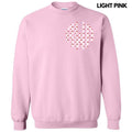 Pocket Size - Strawberry Stripe Monogram Sweatshirt 'NLB' T-Shirts, Hoodie | GrindPrints.com