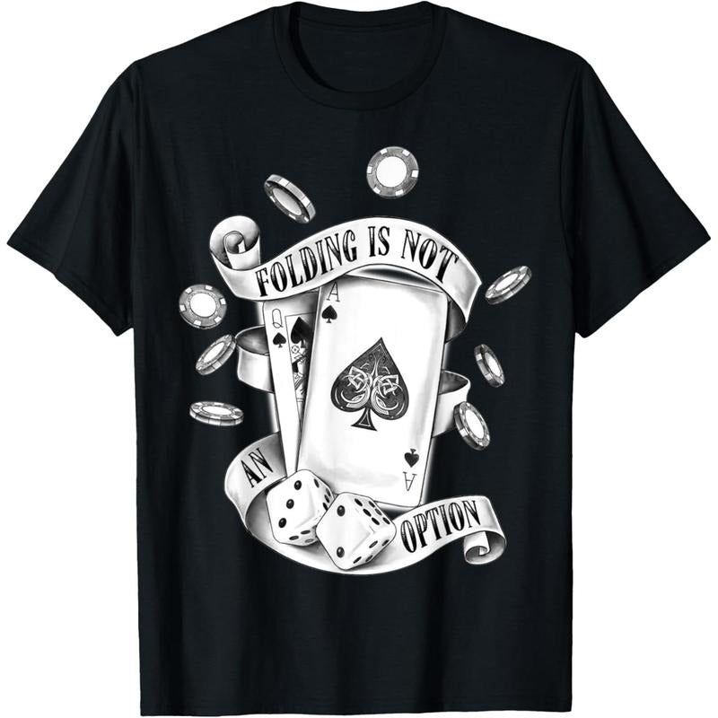 Poker BlackJack Dice Gambling T-Shirt made in usa Hoodie, Sweatshirt | GrindPrints.com