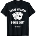 Poker Player Poker Cards Game Luck T-Shirt made in usa Hoodie, Sweatshirt | GrindPrints.com