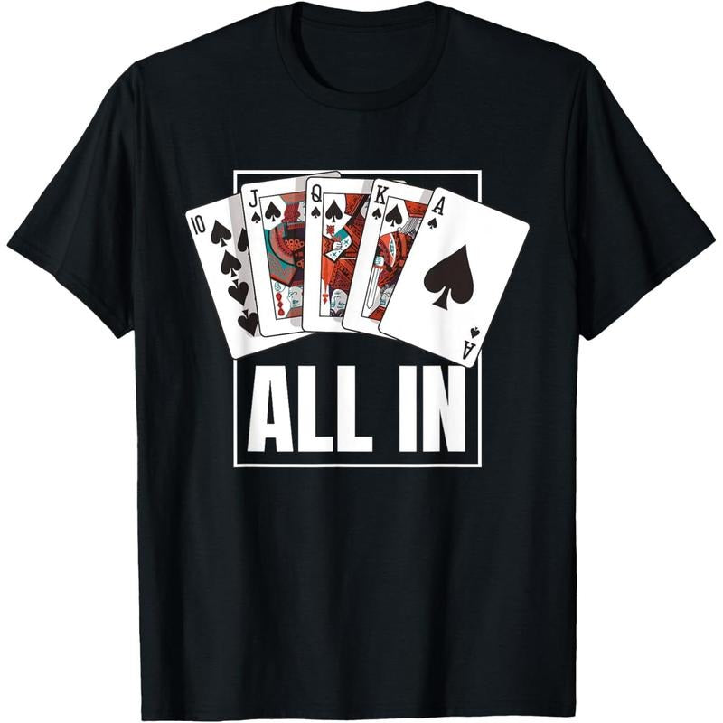 Poker Shirt Royal Flush All Player Texas Holdem Made Usa T-Shirts, Hoodie, Sweatshirt