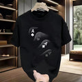 Poker Short Sleeve T-Shirt, Women And Men, New Luxury, Fashion, Creative Printing, Loose, Trendy, Versatile, Suitable For...