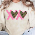 Camo Hunting Valentines Heart Valenday Shirt XOXO T-shirt/Sweatshirt/Hoodie, 100% Cotton 50/50 Cotton/Polyester Blend...
