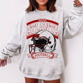 Vintage 90s Style Football Sweatshirt For Men, Classic Fit, Cotton/Polyester Blend, Comfort Casual T-Shirts, Hoodie