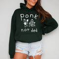 Ponk Not Ded Hoodie, Hardcore Tee, Metal Band Shirt, Shirts That Go Hard, Funny Tee, Unisex Sweater Pullover Tee Sweatshirt
