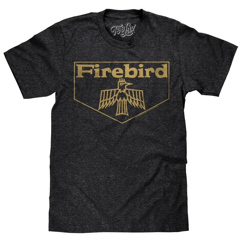 Pontiac Firebird T-Shirt - Charcoal Gray Hoodie, Sweatshirt | GrindPrints.com