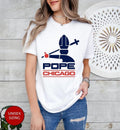 Pope Chicago Unisex T-Shirt, Pope Robert Prevost Sweatshirt,Religious Tee,Pope Shirt, Jesus T-Shirt Gift, Christian...
