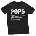 Pops Shirt, Grandpa Gift, Funny Pops Shirt, Humorous Grandpa T Shirt, Grandpa Tshirt, Pop Pop Gift Ideas Father's Day,...