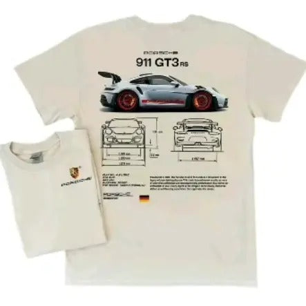 Porsche 911 GT3 RS Aesthetic t-shirt, trending Unisex shirt for fans cotton Hoodie, Sweatshirt | GrindPrints.com