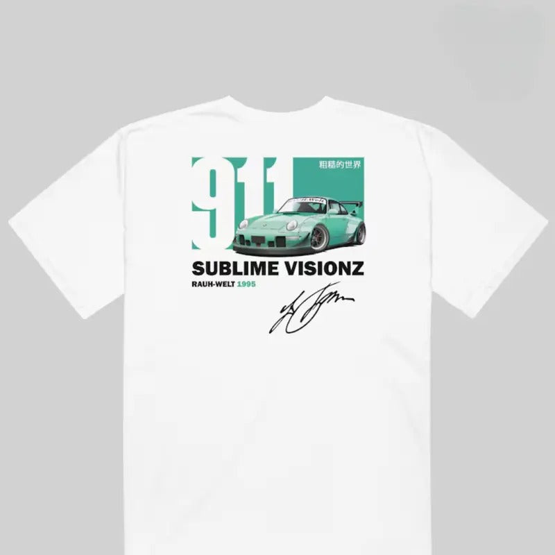 Porsche Rauh-Welt Shirt, RWB Porsche Shirt, Porsche Rauh Welt 1995 Shirt, Unisex, Street Racing Shirt, Vintage car Shirt...