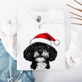 Portuguese Water Dog, Santa, Dog, Christmas, Dog Lover, Pet Sweatshirt, Crew Neck, Women's, Crewneck T-Shirts, Hoodie