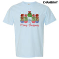 Potted Christmas Trees Comfort Colors T-Shirt 'NLB' Hoodie, Sweatshirt | GrindPrints.com