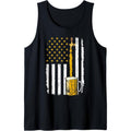 Pouring Beer American Flag Vintage 4th of July Craft Brewery Tank Top T-Shirts, Hoodie, Sweatshirt | GrindPrints.com