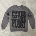Power to the P Grey Crewneck Sweater T-Shirts, Hoodie, Sweatshirt | GrindPrints.com