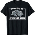 Powered By Sunflower Seeds - Organic Food Vegan T-Shirt Made in USA Hoodie, Sweatshirt | GrindPrints.com