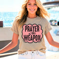 Prayer is the Weapon DTF Transfers - THIS IS NOT A SHIRT Hoodie, Sweatshirt | GrindPrints.com