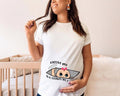 Pregnancy Announcement T-Shirt, Excuse Me Is It July Yet, Maternity Shirt, Baby Boy Announcement Shirt, Baby Shower Gift,...