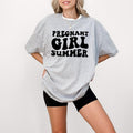 Pregnant Girl Summer Shirt, Mom to Be Shirt, Baby Announcement, Pregnancy Reveal, Baby Shower Gift, Funny Gift for New...