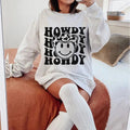 Premium  Howdy , Howdy Yall , Cowboy Smiley , Cowboy , Cowgirl sweatshirt T-Shirts, Hoodie | GrindPrints.com