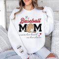 Premium  This Baseball Mom Sweatshirt, Baseball Mom Shirt, Wear Her Heart On Her Sleeve, Mothers Day Gift, Mothers Day...