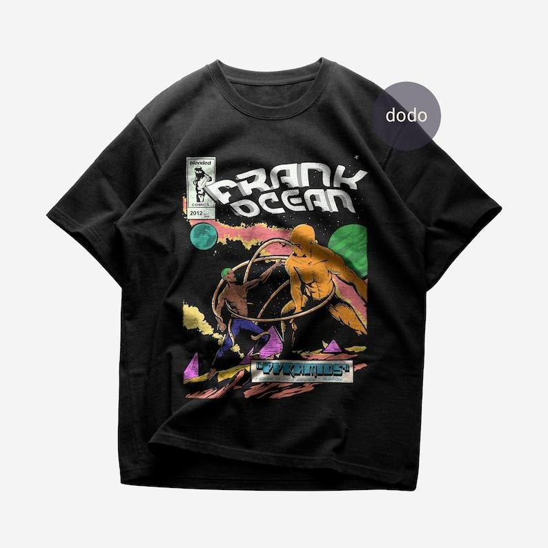 Premium Frank Ocean T-Shirt - Blonde Album T-Shirt - Frank Ocean New Album T-Shirt