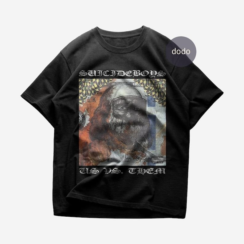 Suicideboys Us Vs. Them Single Suicideboys New Single Heavy Cotton Teestyle{N002}2 T-Shirts, Hoodie, Sweatshirt