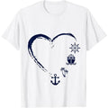 Preppy Nautical Anchor Gifts for Sailors Boaters & Yachting T-Shirt Made in USA Hoodie, Sweatshirt | GrindPrints.com
