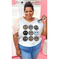 Preppy Smiley V-Neck T-Shirts, Hoodie, Sweatshirt | GrindPrints.com
