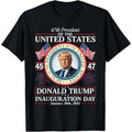 President Donald Trump Inauguration Day 2025 Memorabilia T-Shirt Made in USA Hoodie, Sweatshirt | GrindPrints.com