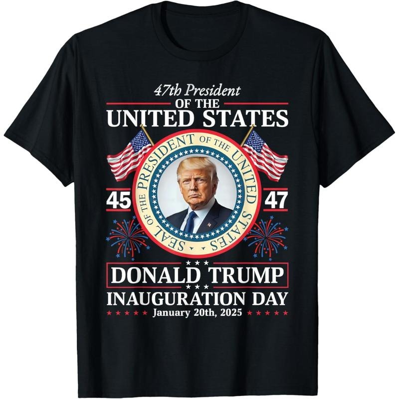 President Donald Trump Inauguration Day 2025 Memorabilia T-Shirt Made in USA Hoodie, Sweatshirt | GrindPrints.com