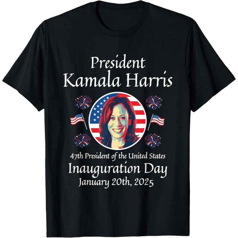 President Kamala Harris Inauguration 2025 Memorabilia T-Shirt made in usa Hoodie, Sweatshirt | GrindPrints.com