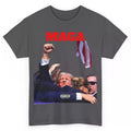 President Trump MAGA Shot Rally Pennsylvania Stand Strong Make America Great, Unisex Tshirt Hoodie, Sweatshirt
