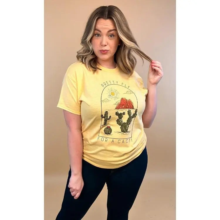 Pretty Fly for a Cacti T-Shirt Hoodie, Sweatshirt | GrindPrints.com