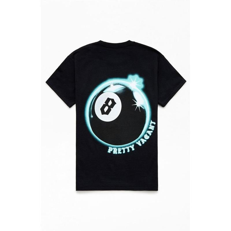 Pretty Vacant Men's 8 Ball T-Shirt - Multicolor Hoodie, Sweatshirt | GrindPrints.com