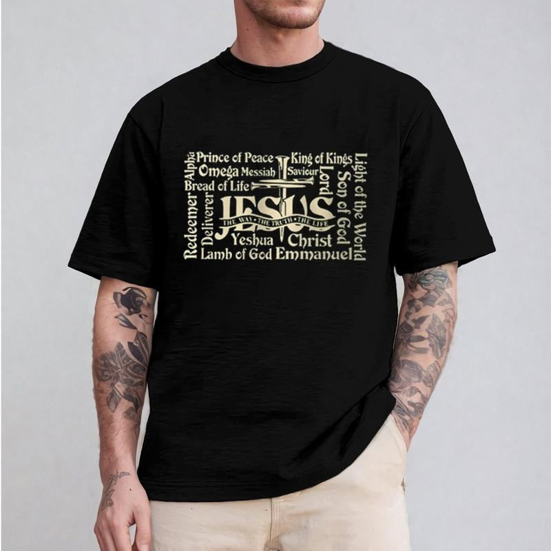 Price of Peace King of Kings Shirt Casual Style Crew Neck Short Sleeve T-Shirt Tops Trendy for Unisex, Perfect Gift for...