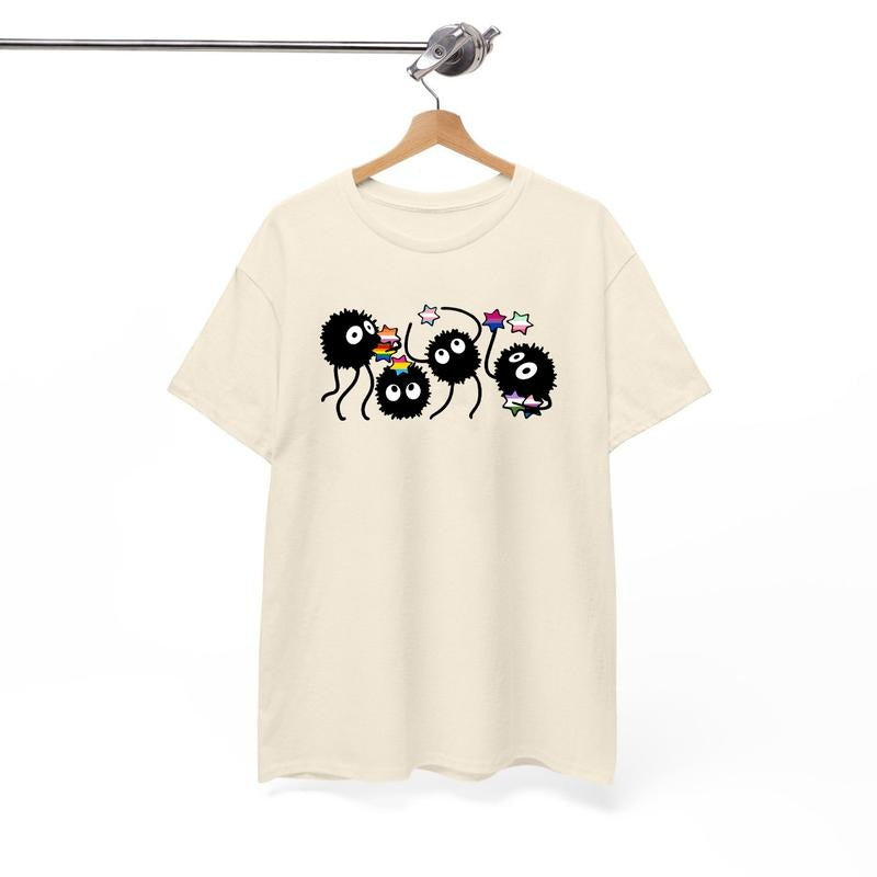Pride Soot Sprites Star Candy Soot Sprite Gay Pride Flag LGBTQ Ghibli Star Candy Shirt LGBT Anime Shirt Ghibli Pride Sprites T-Shirts, Hoodie, Sweatshirt