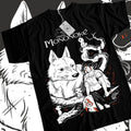 Princess Mononoke T-Shirt S-4XL Hayao Miyazaki Studio Ghibli Gift Black Shirt Tshirt S-4XL Hoodie, Sweatshirt