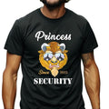Princess Security Shirts, Custom Princess Security T-shirt, New Dad Shirts, Dad Gift, Cartoon Inspired Tee For Dad Tee,...