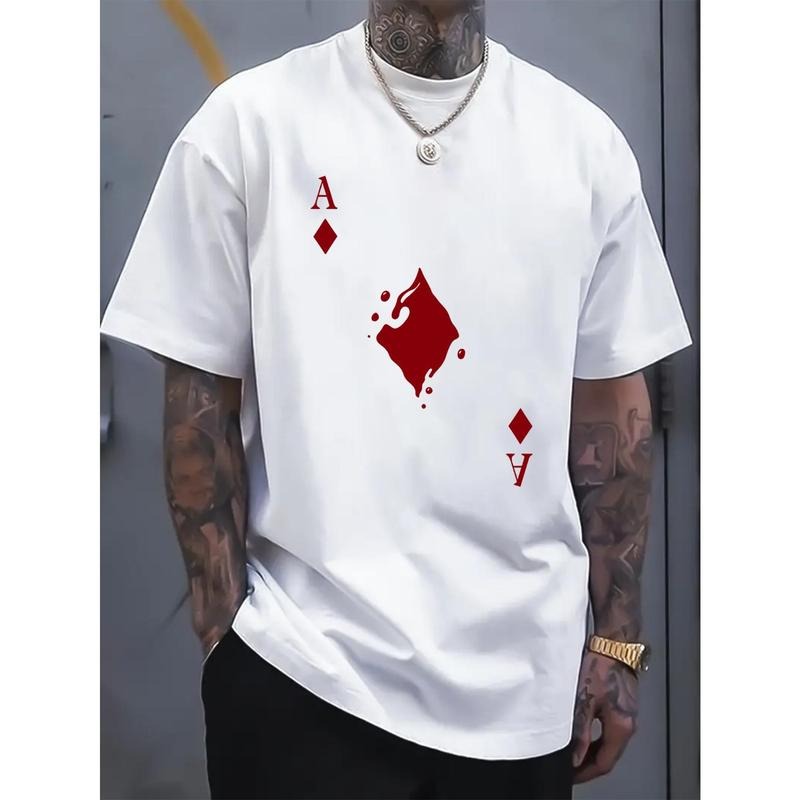 Printed T-shirt, men's T-shirt, summer casual short sleeved T-shirt  made in usa Hoodie, Sweatshirt | GrindPrints.com