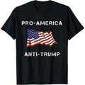 Pro-America Anti-Trump American USA Flag T-Shirt Hoodie, Sweatshirt | GrindPrints.com