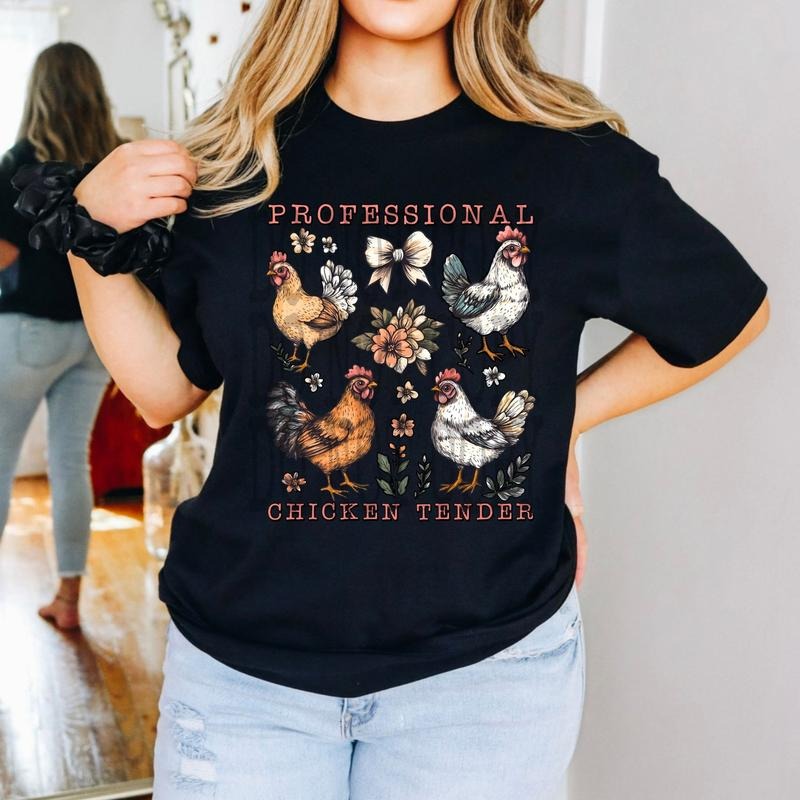 Professional Chicken Tender DTF Transfers - THIS IS NOT A SHIRT Hoodie, Sweatshirt | GrindPrints.com