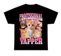 Professional Yapper Shirt, Funny cat tee, Cute graphic tees Classic Cotton Hoodie, Sweatshirt | GrindPrints.com
