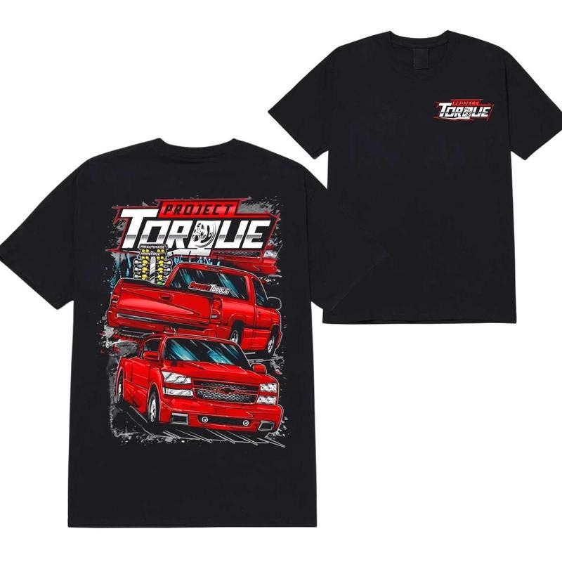 Project Torque Red Silverado Racing T-shirt Stylish Car Merch For Automotive Enthusiasts Hoodie, Sweatshirt | GrindPrints.com