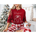 Prosecc Ho Ho Ho, Prosecco Wine Shirt, Christmas Sweatshirt, Xmas Sweater, Pink Girly Christmas, Christmas Cocktails,...