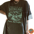 Protect Our National Parks, Parks Not Profits Shirts, Cotton Unisex T-shirt, Crew Neck, Size S- 3XL, Menswear Top,...