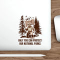 Protect Our Parks Sticker, National Park Sticker, Hiking Stickers, Water Resistant, Decal T-Shirts, Hoodie, Sweatshirt